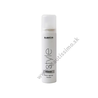SUBRINA PROFESSIONAL STYLE FINISH HAIR SPRAY FLEXIBLE LAK NA VLASY FLEXIBILNOU FIXÁCIOU 75ML