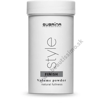 SUBRINA PROFESSIONAL STYLE FINISH VOLUME POWDER OBJEMOVÝ PÚDER 10G