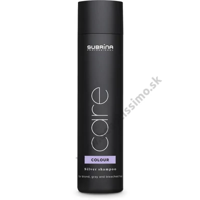 SUBRINA PROFESSIONAL CARE COLOUR SILVER SHAMPOO ŠAMPÓN PRE NEUTRALIZÁCIU ŽLTÝCH TÓNOV 250ML