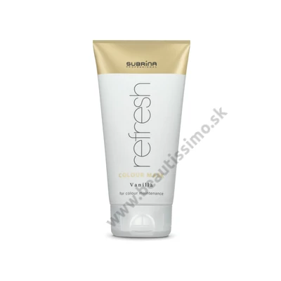 SUBRINA PROFESSIONAL REFRESH COLOUR MASK VANILLA VYŽIVUJÚCA FARBIACA MASKA VANILKOVÁ 150ML