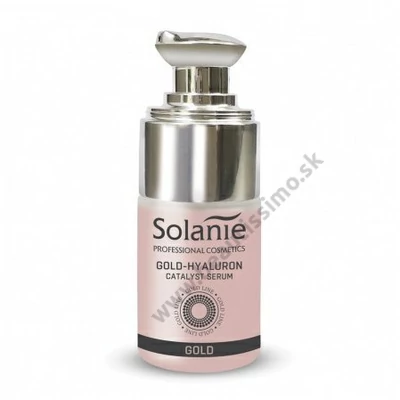 Solanie Gold sérum + kyselina hyaluronová 15 ml