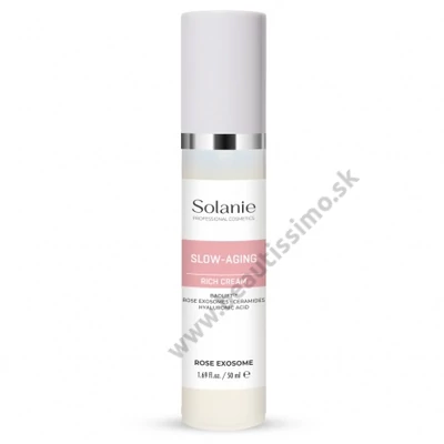 SOLANIE ROSE EXOSOME - HYDRATAČNÝ KRÉM S EXOZÓMAMI A DAMAŠSKOU RUŽOU PRE SUCHÚ PLEŤ 50ML