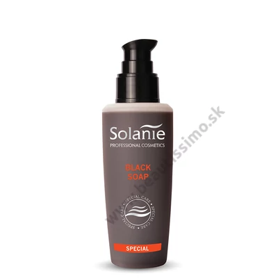 Solanie Čierne mydlo 125 ml
