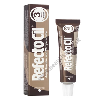 REFECTOCIL FARBA NA MIHALNICE A OBOČIE -3- HNEDÁ 15 ML