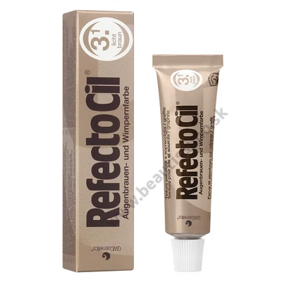 REFECTOCIL FARBA NA MIHALNICE A OBOČIE -3.1- SVETLO HNEDÁ 15 ML