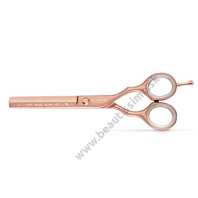 KIEPE Professional Luxury Premium 2473 5,5' Copper - efilačné nožnice na vlasy 14,5cm - medené