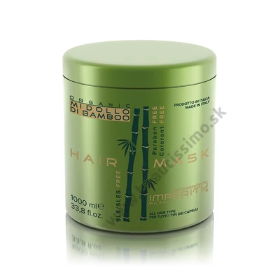 ORGANIC MIDOLLO DI BAMBOO MASKA NA VLASY BEZ PARABÉNOV 1000ml