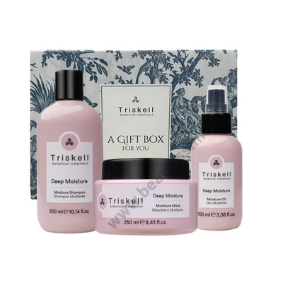 TRISKELL DEEP MOISTURE – SET NA SUCHÉ A MATNÉ VLASY