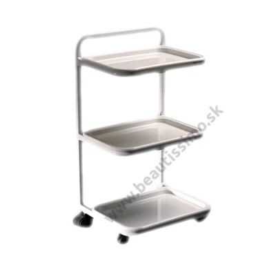 Kozmetický stolík s tromi poličkami