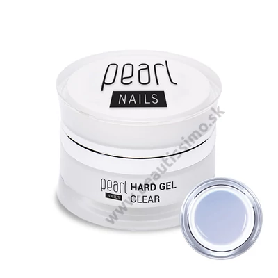 PEARL NAILS HARD CLEAR GEL STREDNE HUSTÝ STAVEBNÝ GÉL 15ML