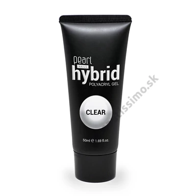 Pearl Nails hybrid PolyAcryl Gel Clear 50 ml