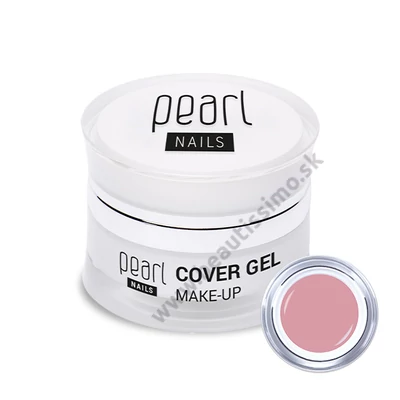 Pearl Nails Cover Gel Make-up stavebný ružový gél 15ml