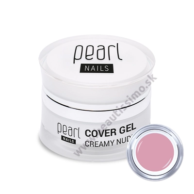 Pearl Nails Cover Gel Creamy Nude stavebný gél 15ml