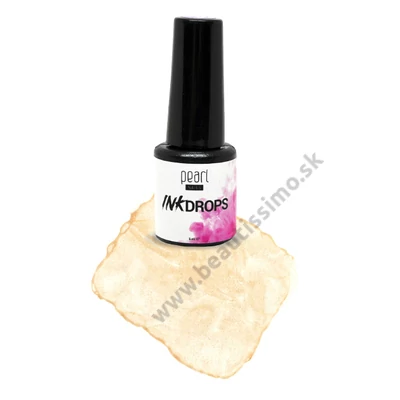 PEARL NAILS INKDROPS DEKORAČNÝ ATRAMENT - METALICKÁ ZLATÁ 50