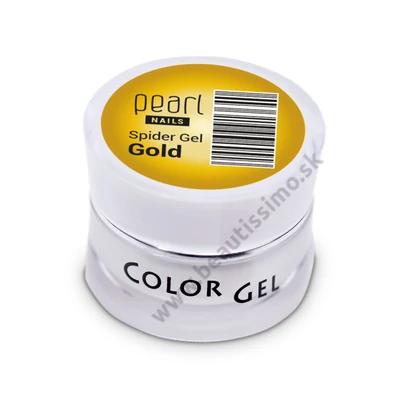 PEARL NAILS SPIDER GÉL - ZLATÁ 5ML