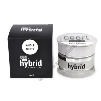 PEARL NAILS HYBRID POLYACRYL GEL ANGEL WHITE 15ML