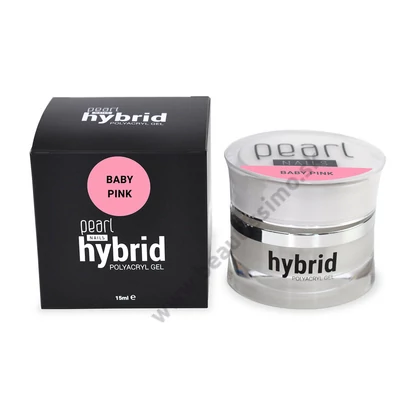 PEARL NAILS HYBRID POLYACRYL GEL BABY PINK 15ML