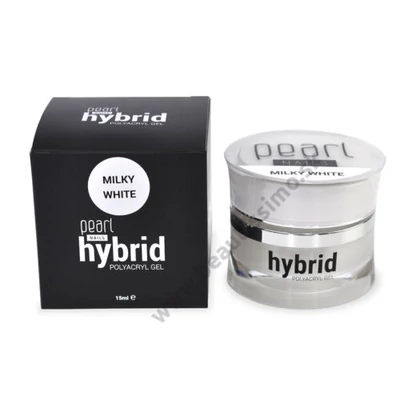  PEARL NAILS HYBRID POLYACRYL GEL MILKY WHITE 15ML